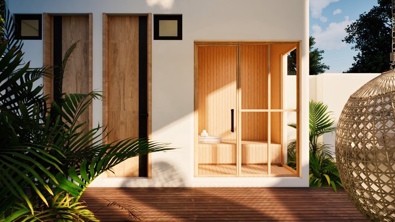 Leasehold - 3 bedroom exclusive villa in the center of Berawa,Canggu,Bali