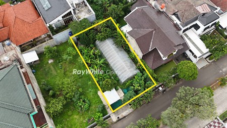 Dijual Tanah 450 m2 Akses Jalan Lebar di Cinere