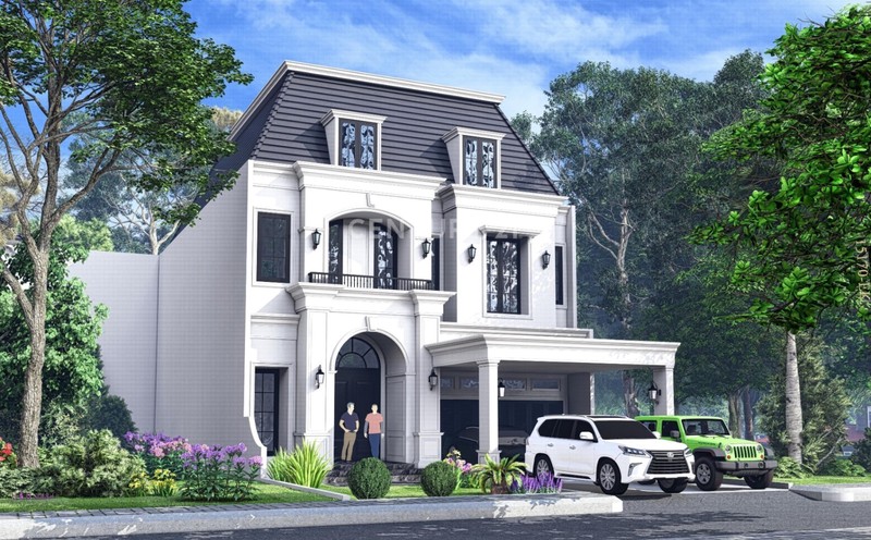 Rumah Baru,dalam cluster di Bintaro Jaya 9