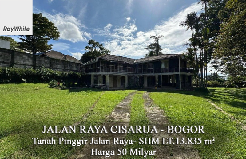 FOR SALE Tanah Murah dan Strategis View Pegunungan Dekat Dengan Taman Safari Jalan Cisarua Raya Bogor Jawa Barat