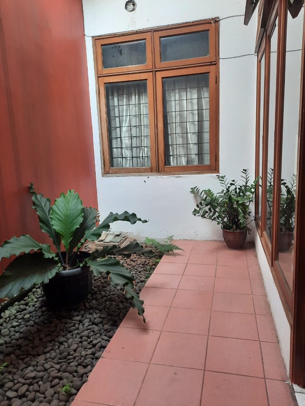 Rumah 1 Lantai Luas di Cinere Halaman Depan Belakang Super Lapang 