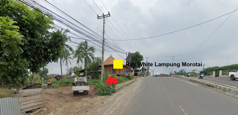 Dijual Tanah Pinggir Jl. Pramuka Rajabasa Rp. 4,5 Juta/ Meter Nego Dekat Universitas Malahayati