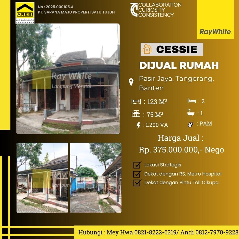 Dijual Rumah Murah Tangerang