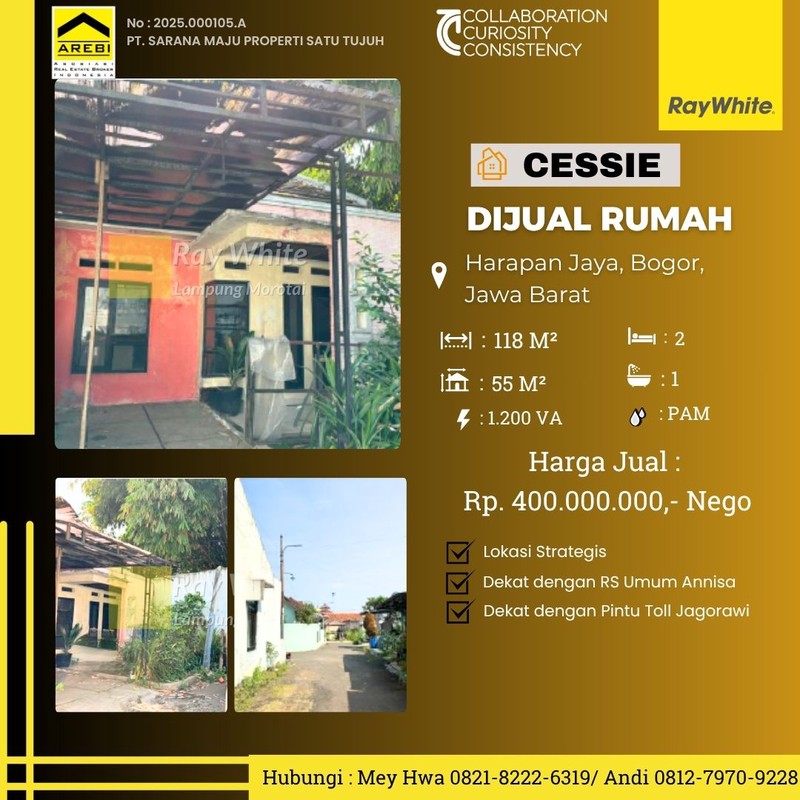 Dijual Rumah Murah Bogor