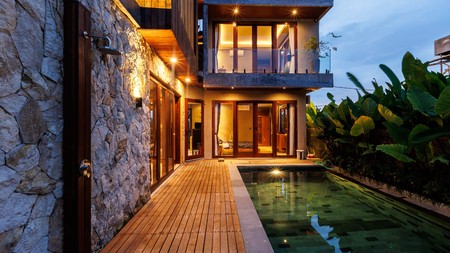 Freehold spectaculer 4 bedroom ocean view villa in cemagi Bali