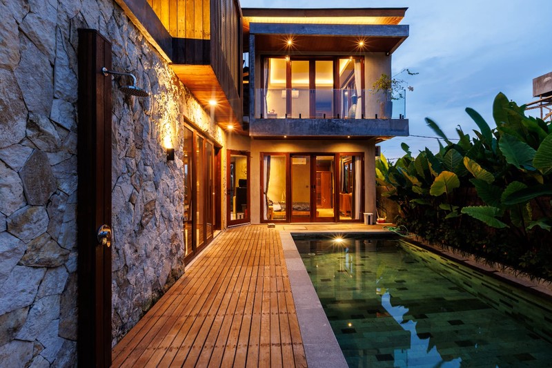 Freehold spectaculer 4 bedroom ocean view villa in cemagi Bali
