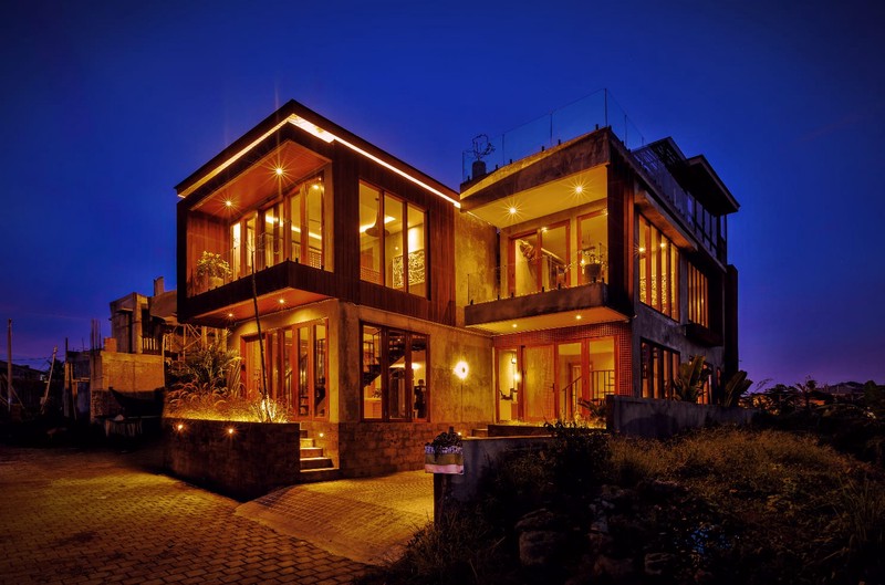Freehold spectaculer 4 bedroom ocean view villa in cemagi Bali