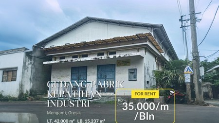 Sewa Gudang & Pabrik Strategis Disewakan di Kawasan Industri Gresik, Cocok untuk Produksi & Logistik Lokasi Strategis, Harga Kompetitif Kawasan Industri Terbaik Jawa Timur