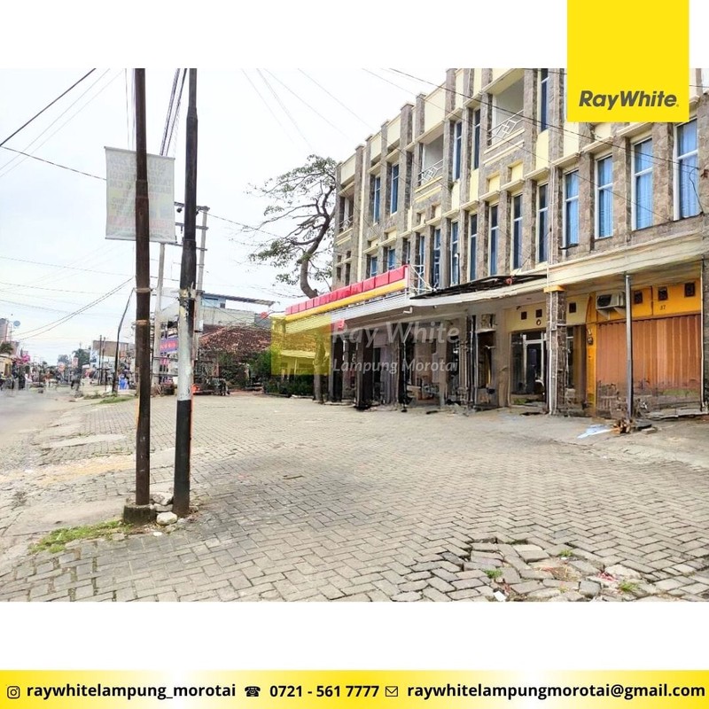 di jual ruko 3 pintu 3 lantai