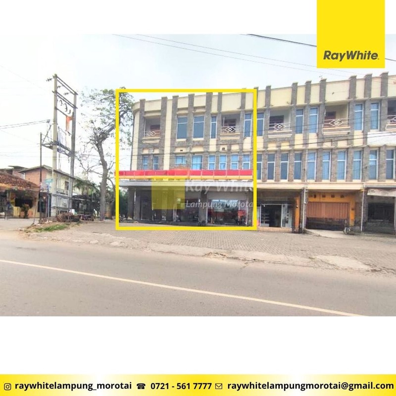 di jual ruko 3 pintu 3 lantai