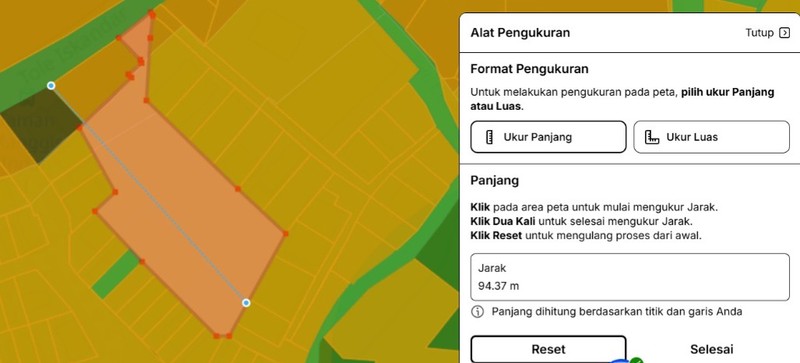 Tanah 3100m2 Area Komersial Tole Iskandar Depok Jawa Barat