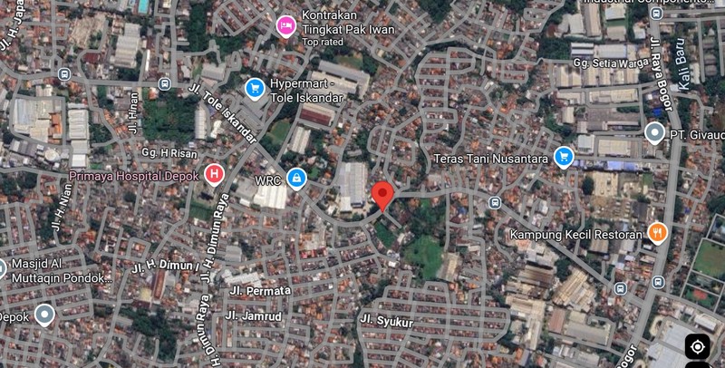 Tanah 3100m2 Area Komersial Tole Iskandar Depok Jawa Barat