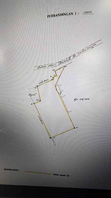 Tanah 3100m2 Area Komersial Tole Iskandar Depok Jawa Barat