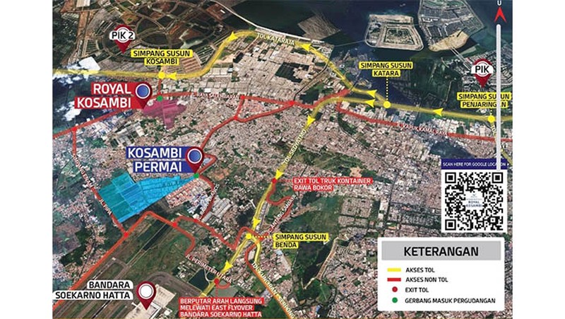 Pergudangan dan Industri Komplek Royal Kosambi sangat cocok sebagai investasi jangka panjang properti