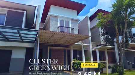 Dijual Rumah Murah MewahRoyal Residence Wiyung Surabaya Barat