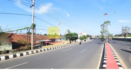 Dijual Tanah Bonus Bangunan Jl. Z.A Pagar Alam (Jl. Utama)  Rajabasa dekat Terminal dan Kampus Unila Rp. 6 Juta/ Meter Nego