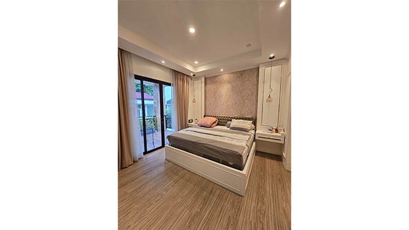Rumah Pulomas, Kayu Putih, Bangunan minimalis, furnish siap huni