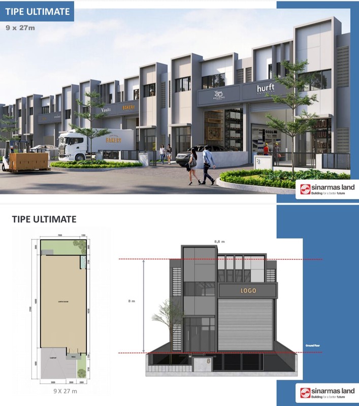 Gudang Baru Taman Tekno X BSD city 