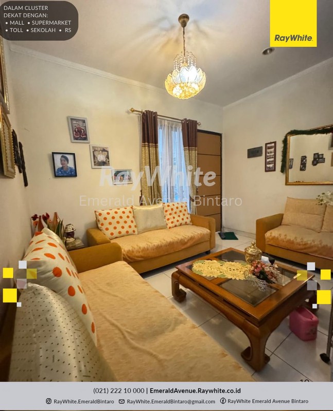 Rumah Bagus Di Discovery Terra Bintaro Jaya Sektor 9