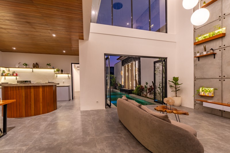 Leasehold - Contemporary Villa Perfect for Living or Investment, in Seseh, Bali