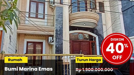 Dijual Rumah di Bumi Marina Emas Surabaya Timur