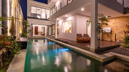 Leasehold - Contemporary Villa Perfect for Living or Investment, in Seseh, Bali