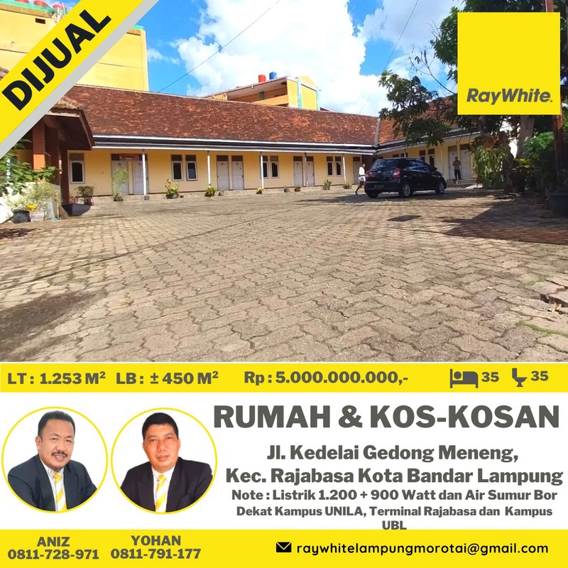 kosan murah rajabasa