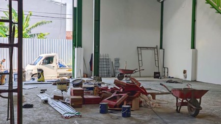 DISEWAKAN GUDANG BARU GRESS TROPODO JAYA SIDOARJO