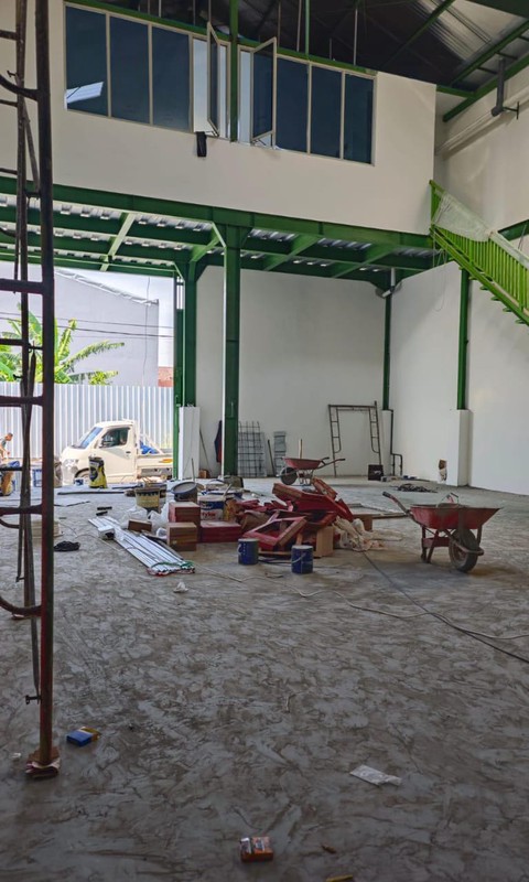 DISEWAKAN GUDANG BARU GRESS TROPODO JAYA SIDOARJO