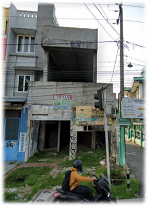 Ruko Strategis di Jalan Kapten Muslim Medan Dijual