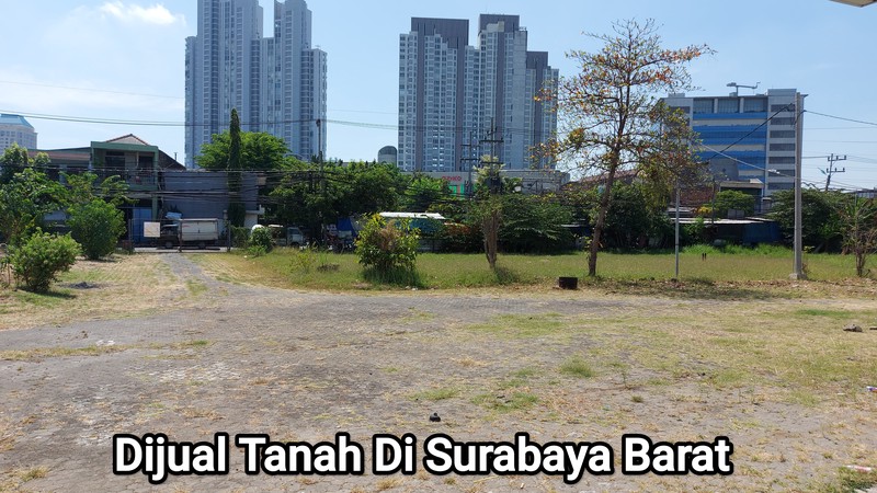 Dijual Tanah Komersial Strategis di Raya Pradah Indah Surabaya Barat - 6.195 meter persegi SHGB