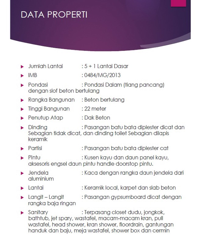 Dijual Hotel Bintang 3 di Area Wista Dekat Malioboro Yogyakarta