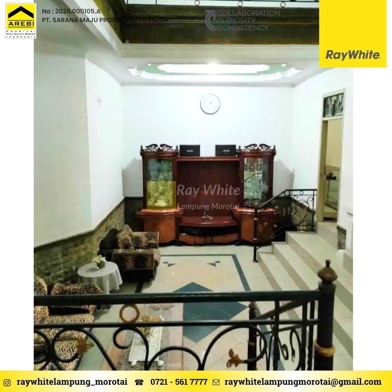 Semi Furnished Kedamaian Bandar Lampung Rumah ini disewkan 75 juta per tahun nego