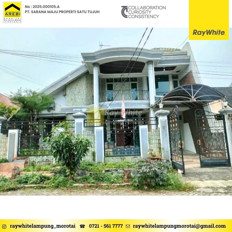 Semi Furnished Kedamaian Bandar Lampung Rumah ini disewkan 75 juta per tahun nego