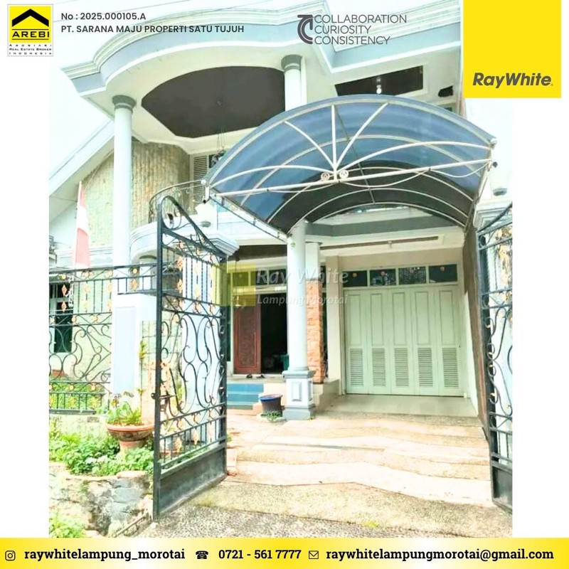 Semi Furnished Kedamaian Bandar Lampung Rumah ini disewkan 75 juta per tahun nego