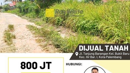 Dijual Tanah Murah di Kota Palembang
