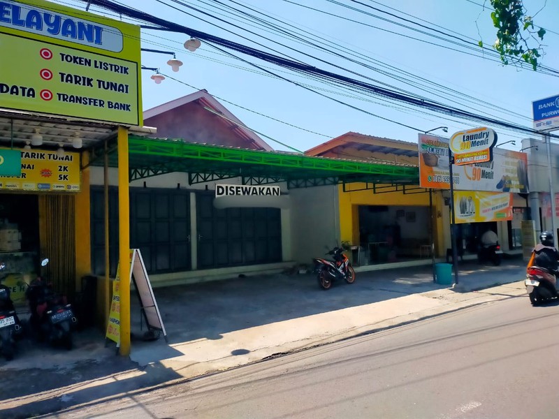 Disewakan Ruang Usaha Strategis Jalan Raya Purwomartani, Kalasan, Sleman