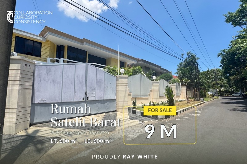 Dijual Rumah Mewah Harga Murah di Darmo Satelit Surabaya - Lokasi Strategis, Fasilitas Lengkap, Siap Huni!