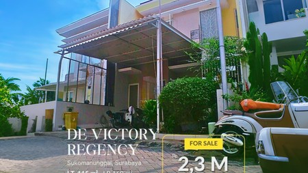 Dijual Rumah Mewah di De Victory Regency Surabaya - Lokasi Strategis, Fasilitas Lengkap, Harga Terjangkau!