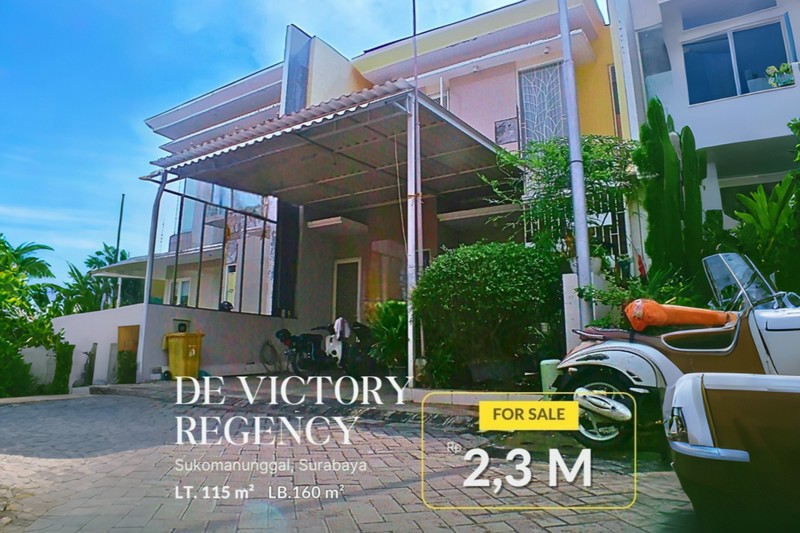 Dijual Rumah Mewah di De Victory Regency Surabaya - Lokasi Strategis, Fasilitas Lengkap, Harga Terjangkau!