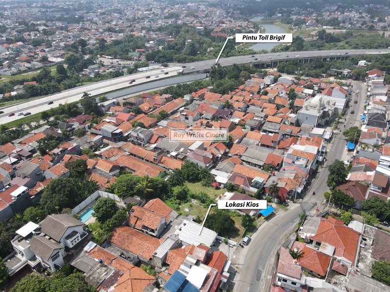 3 Kios Hitung Tanah Murah di Cinere Selangkah Ke Tol Brigif 