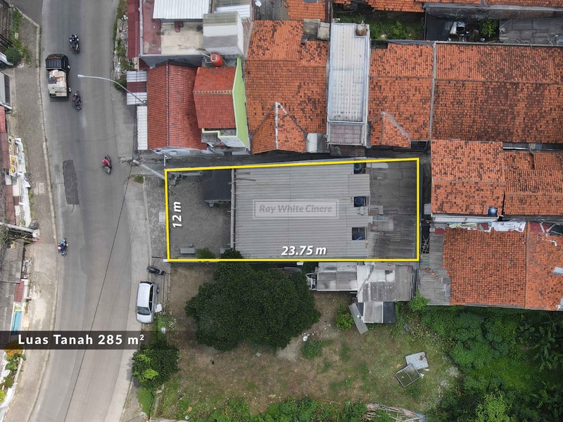 3 Kios Hitung Tanah Murah di Cinere Selangkah Ke Tol Brigif 