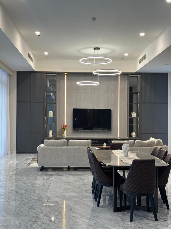 For Rent Penthouse The Stature Jakarta Apartment, 3BR, Luxury, Fully Furnished