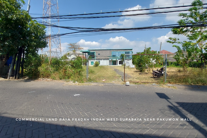 Commercial Land for Sale - Raya Pradah Indah West Surabaya | 6,195 sqm Prime Location Near Pakuwon Mall