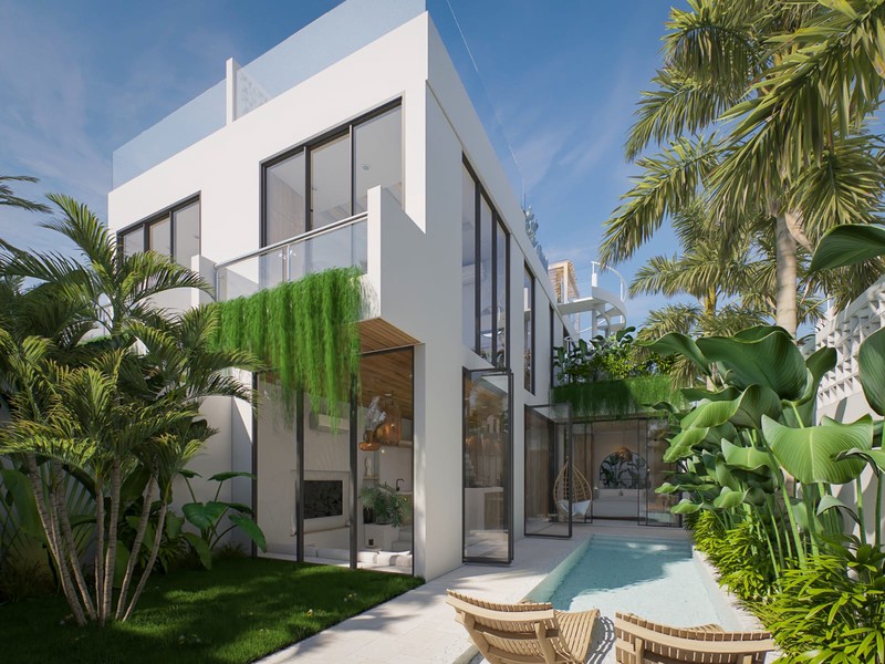 For Sale Leasehold - Brand new modern exclusive estate ideal retreat for residents and investors with good ROI  in the heart of Umalas - Bali
