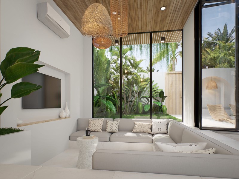 For Sale Leasehold - Brand new modern exclusive estate ideal retreat for residents and investors with good ROI in the heart of Umalas - Bali