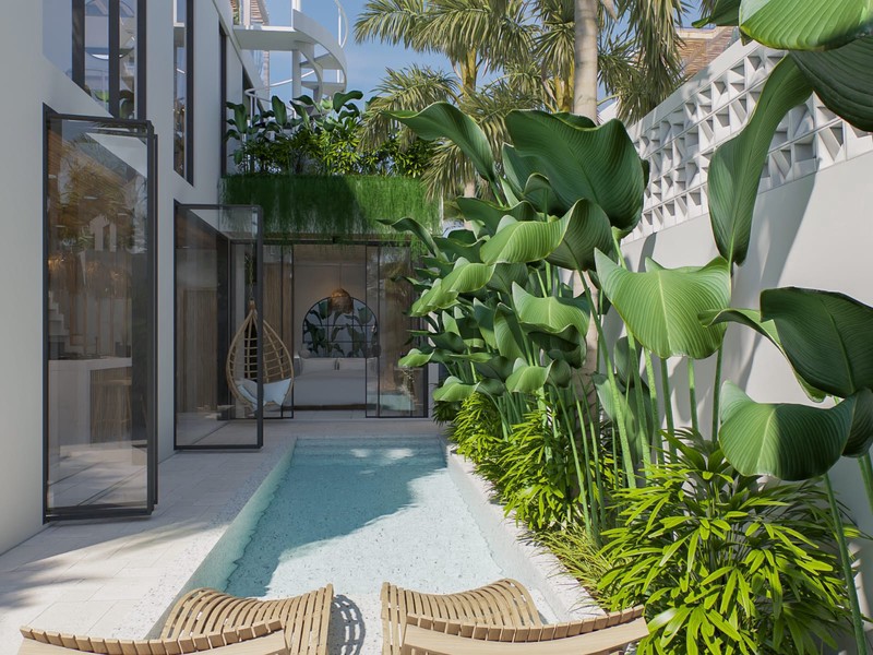 For Sale Leasehold - Brand new modern exclusive estate ideal retreat for residents and investors with good ROI in the heart of Umalas - Bali