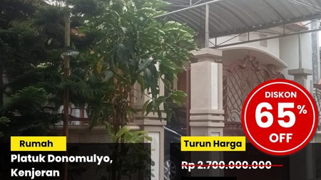 Dijual Rumah 900 Jutaan di Jl Platuk Donomulyo Kenjeran Surabaya