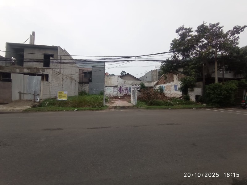 Kavling Siap Bangun Lokasi Strategis Pinggir Jalan @Bintaro Sektor 9.