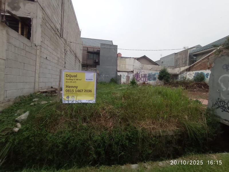 Kavling Siap Bangun Lokasi Strategis Pinggir Jalan @Bintaro Sektor 9.